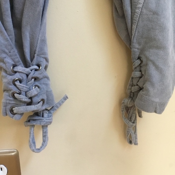 Free People One Billie Smocked Harem Billie Pants - Picture 8 of 11